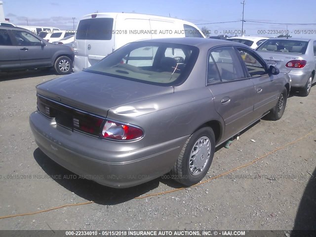 2G4WY52M1W1425235 - 1998 BUICK CENTURY LIMITED Champagne photo 4