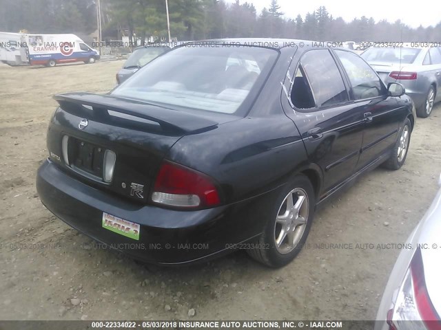 3N1AB51D03L724763 - 2003 NISSAN SENTRA SE-R SPEC V BLACK photo 4