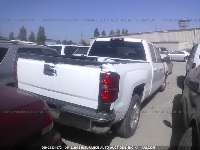 1GCRCREC3GZ369480 - 2016 CHEVROLET SILVERADO C1500 LT WHITE photo 4