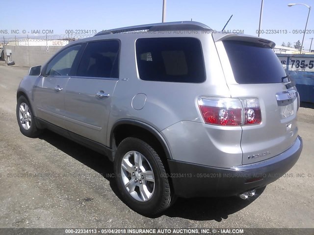 1GKER23708J192787 - 2008 GMC ACADIA SLT-1 Argent photo 3