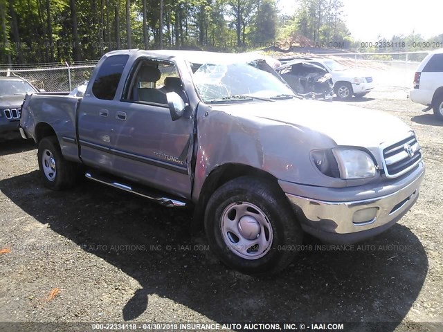 5TBRT34101S149812 - 2001 TOYOTA TUNDRA ACCESS CAB/ACCESS CAB SR5 SILVER photo 1