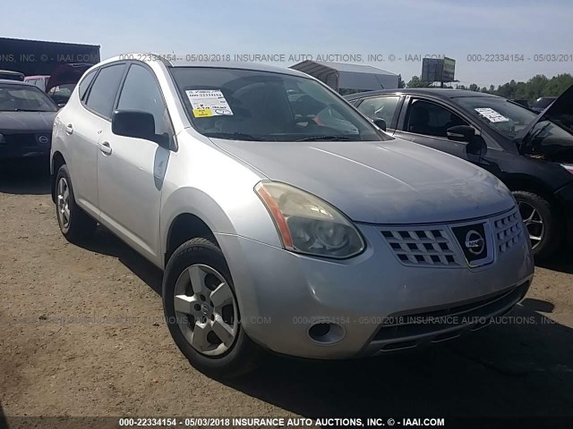 JN8AS58V78W109600 - 2008 NISSAN ROGUE S/SL SILVER photo 1