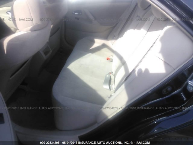 4T1BE46K77U612351 - 2007 TOYOTA CAMRY NEW GENERAT CE/LE/XLE/SE BLACK photo 8