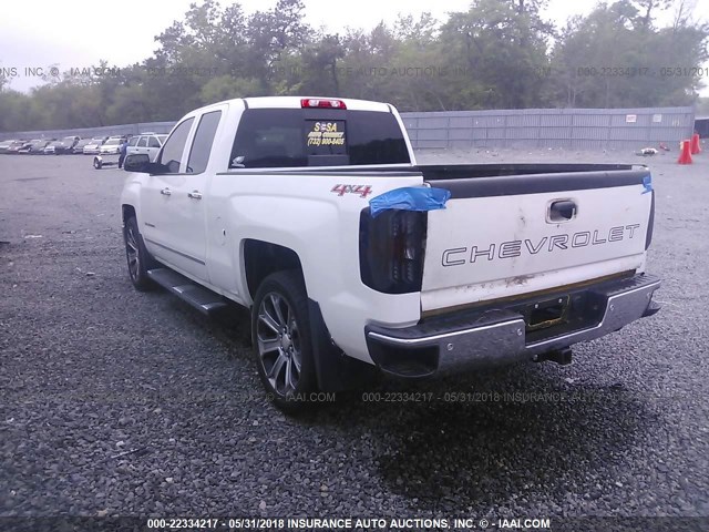 1GCVKSEC8EZ315257 - 2014 CHEVROLET SILVERADO K1500 LTZ WHITE photo 3