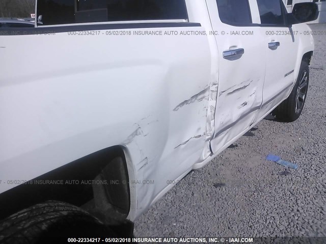 1GCVKSEC8EZ315257 - 2014 CHEVROLET SILVERADO K1500 LTZ WHITE photo 6