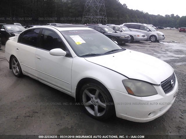 1N4BL11D96C152430 - 2006 NISSAN ALTIMA SE/SL/SE-R WHITE photo 1