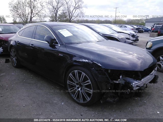 WAU2GAFC6DN008699 - 2013 AUDI A7 PRESTIGE BLACK photo 1