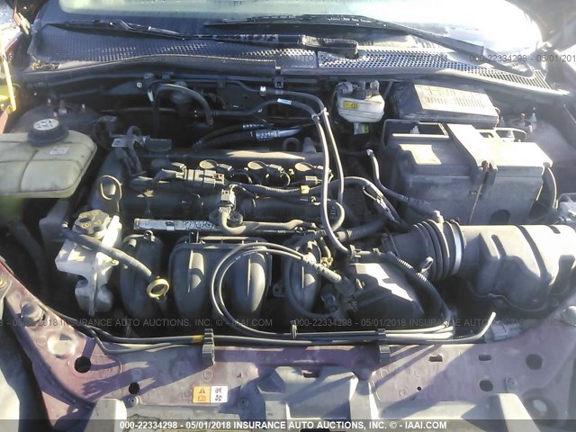 1FAFP37N97W268308 - 2007 FORD FOCUS ZX5/S/SE/SES 红色 照片 10