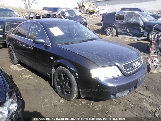 WAUED54B11N014199 - 2001 AUDI A6 2.7T QUATTRO BLUE photo 1