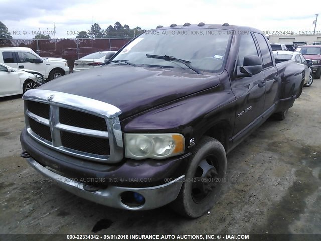 3D7MA48C64G231223 - 2004 DODGE RAM 3500 ST/SLT MAROON photo 2