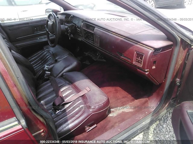 1G4BN52P2RR437357 - 1994 BUICK ROADMASTER MAROON photo 5