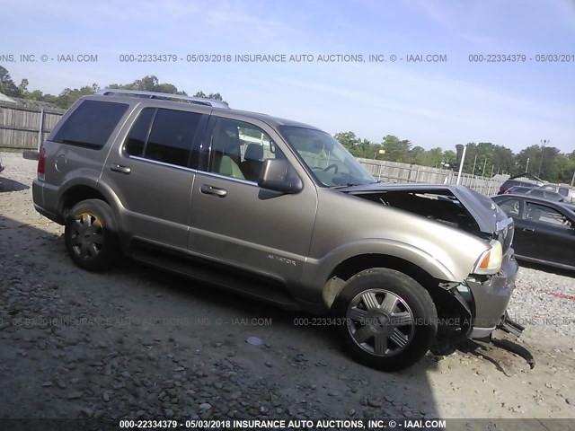 5LMEU68H43ZJ32291 - 2003 LINCOLN AVIATOR 灰色 照片 1