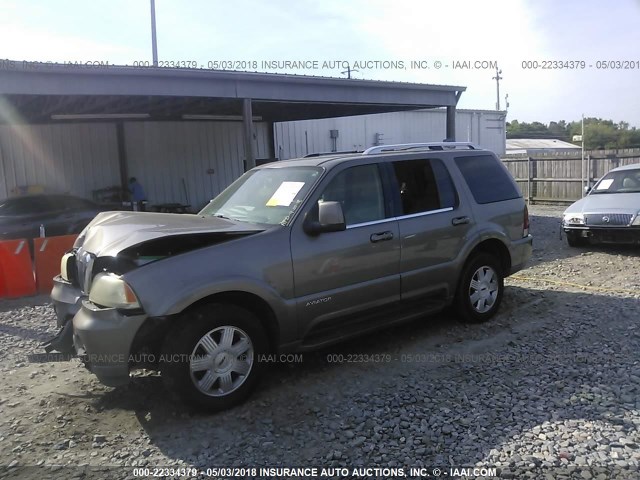 5LMEU68H43ZJ32291 - 2003 LINCOLN AVIATOR 灰色 照片 2