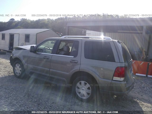 5LMEU68H43ZJ32291 - 2003 LINCOLN AVIATOR 灰色 照片 3