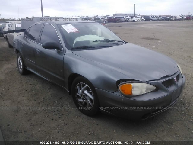 1G2NE52F14M630814 - 2004 PONTIAC GRAND AM SE GRAY photo 1