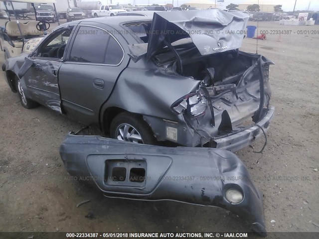 1G2NE52F14M630814 - 2004 PONTIAC GRAND AM SE GRAY photo 6