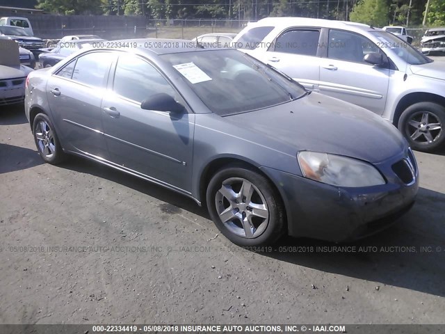 1G2ZG57B384227389 - 2008 PONTIAC G6 SE GRAY photo 1