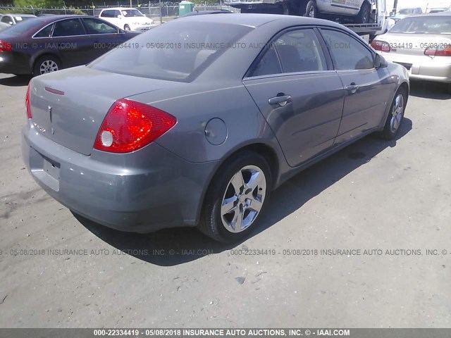 1G2ZG57B384227389 - 2008 PONTIAC G6 SE GRAY photo 4