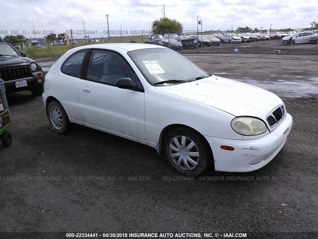 KLATA2268YB554191 - 2000 DAEWOO LANOS S Blanco foto 1
