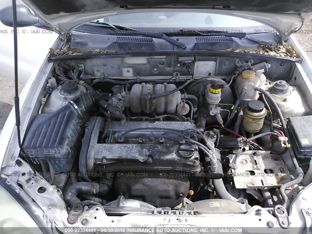 KLATA2268YB554191 - 2000 DAEWOO LANOS S Blanco foto 10