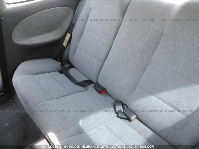 KLATA2268YB554191 - 2000 DAEWOO LANOS S Blanco foto 8