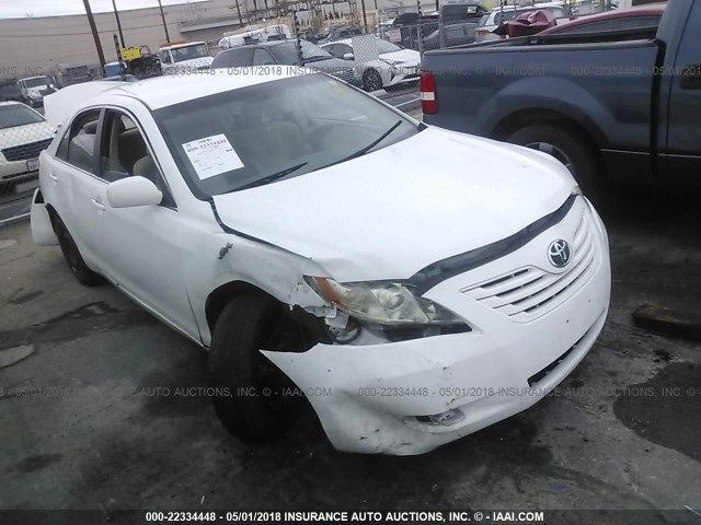 4T1BE46K47U719681 - 2007 TOYOTA CAMRY NEW GENERAT CE/LE/XLE/SE WHITE photo 1