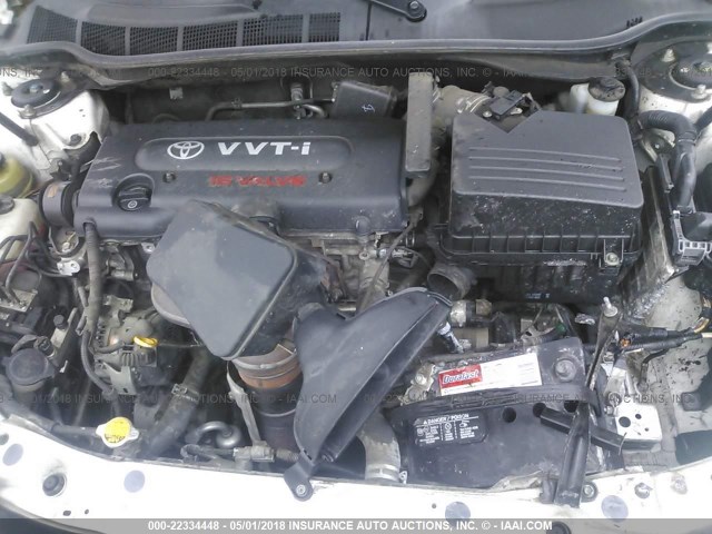4T1BE46K47U719681 - 2007 TOYOTA CAMRY NEW GENERAT CE/LE/XLE/SE WHITE photo 10