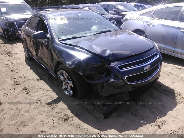 1G1ZC5EBXAF134303 - 2010 CHEVROLET MALIBU 1LT 黑色 照片 1