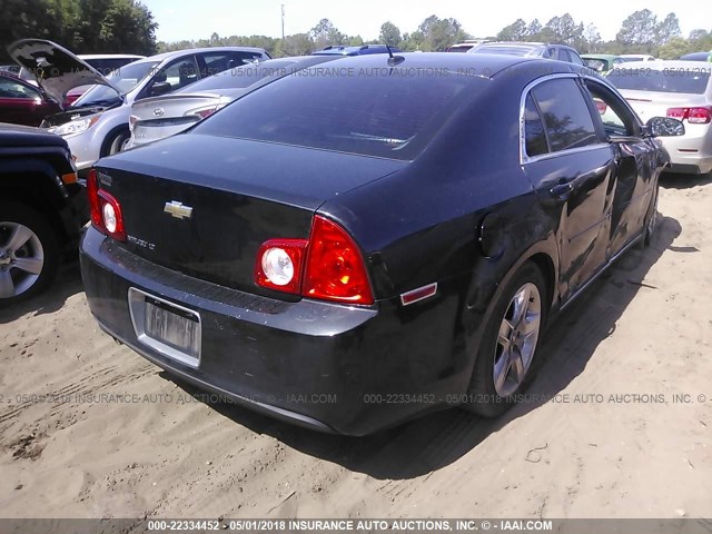 1G1ZC5EBXAF134303 - 2010 CHEVROLET MALIBU 1LT 黑色 照片 4