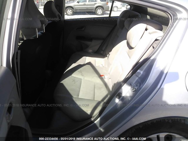 JHMZE2H55BS005110 - 2011 HONDA INSIGHT LX SILVER photo 8