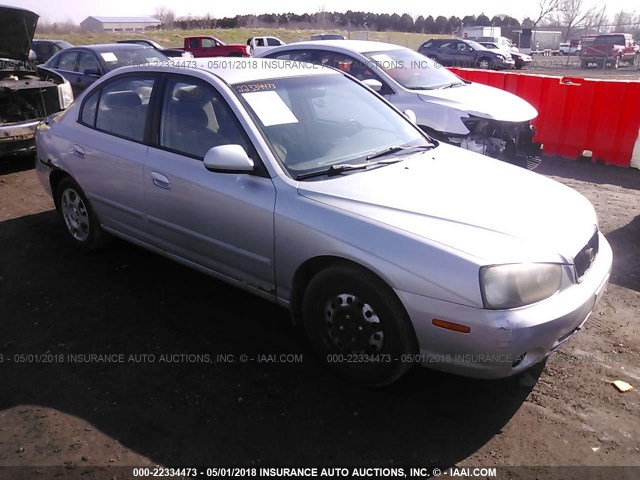 KMHDN45D23U700942 - 2003 HYUNDAI ELANTRA GLS/GT SILVER photo 1