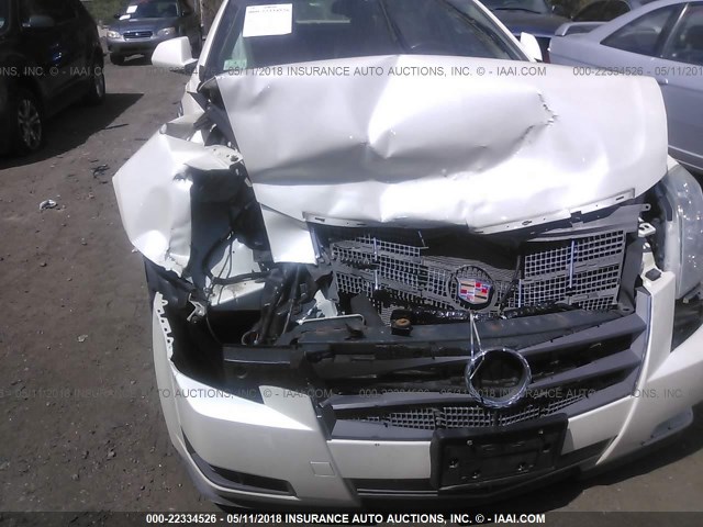 1G6DF577890141754 - 2009 CADILLAC CTS WHITE photo 6