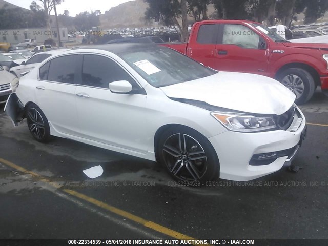 1HGCR2F50HA244093 - 2017 HONDA ACCORD SPORT 白色 照片 1