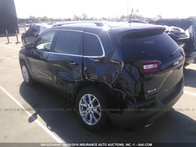 1C4PJMCX5JD575278 - 2018 JEEP CHEROKEE LATITUDE Көк фото 3