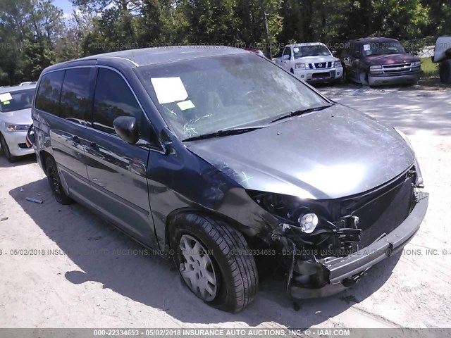 5FNRL3H29AB023074 - 2010 HONDA ODYSSEY LX GRAY photo 1