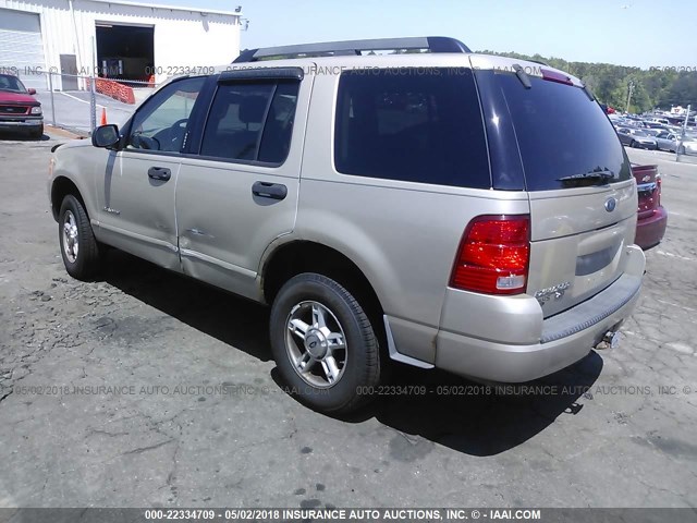 1FMZU73K55ZA09230 - 2005 FORD EXPLORER XLT/XLT SPORT/NBX GOLD photo 3
