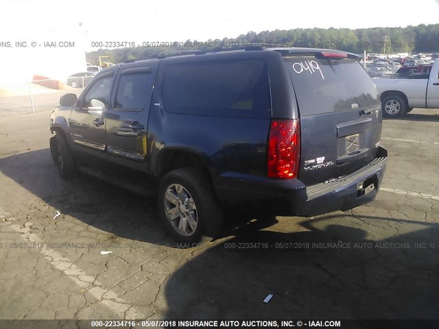 1GKFC16067R240419 - 2007 GMC YUKON XL C1500 Dark Blue photo 3