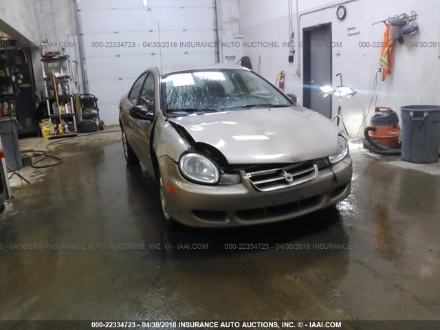 1B3ES26C72D639597 - 2002 DODGE NEON GOLD photo 6