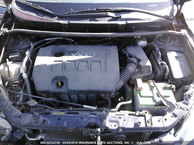 2T1KU40E99C057638 - 2009 TOYOTA COROLLA MATRIX  Dark Blue photo 10