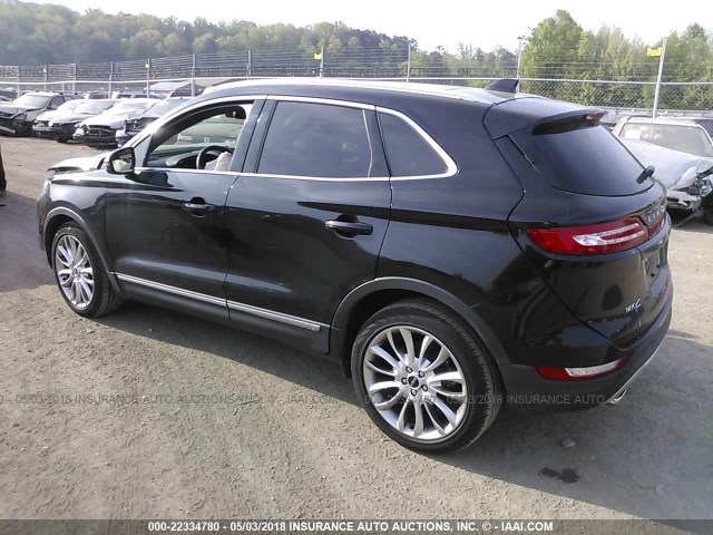 5LMCJ3C97HUL49661 - 2017 LINCOLN MKC RESERVE Siyah fotoğraf 3