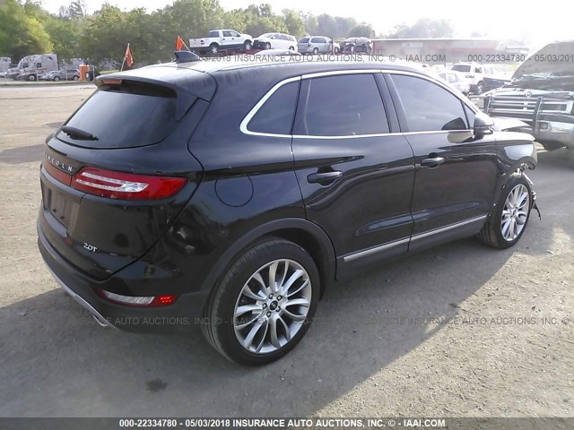5LMCJ3C97HUL49661 - 2017 LINCOLN MKC RESERVE Siyah fotoğraf 4
