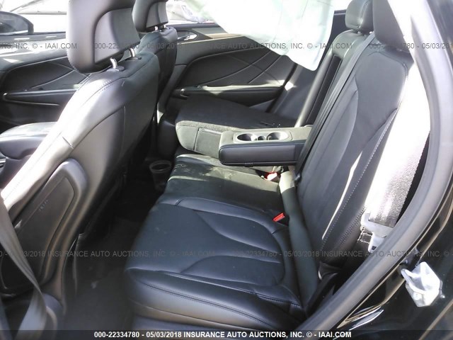 5LMCJ3C97HUL49661 - 2017 LINCOLN MKC RESERVE Siyah fotoğraf 8