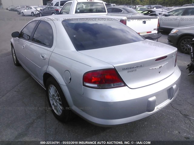 1C3EL56R46N138026 - 2006 CHRYSLER SEBRING TOURING SILVER photo 3