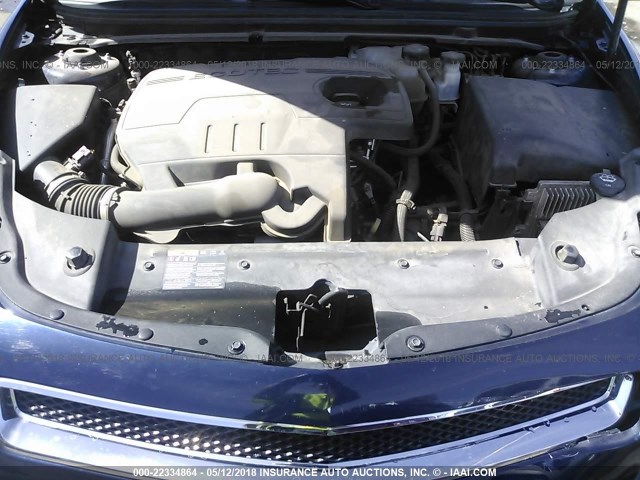 1G1ZC5E00CF344006 - 2012 CHEVROLET MALIBU 1LT 深蓝色 照片 10