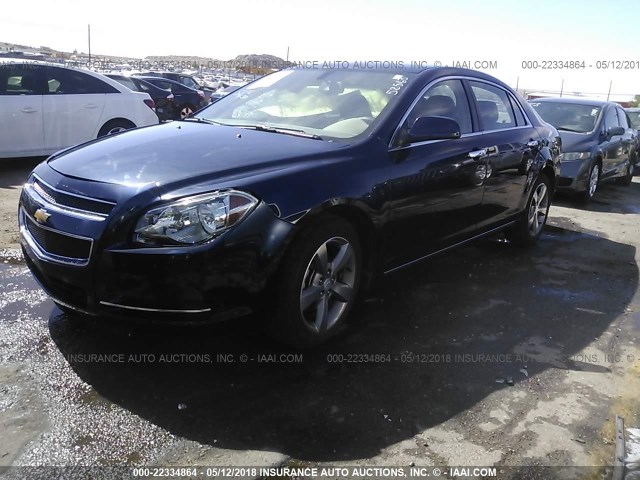 1G1ZC5E00CF344006 - 2012 CHEVROLET MALIBU 1LT 深蓝色 照片 2