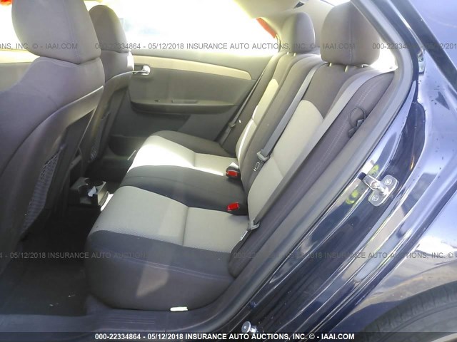 1G1ZC5E00CF344006 - 2012 CHEVROLET MALIBU 1LT 深蓝色 照片 8