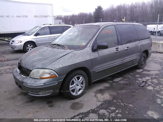 2FMZA52433BA06438 - 2003 FORD WINDSTAR SE GREEN photo 2