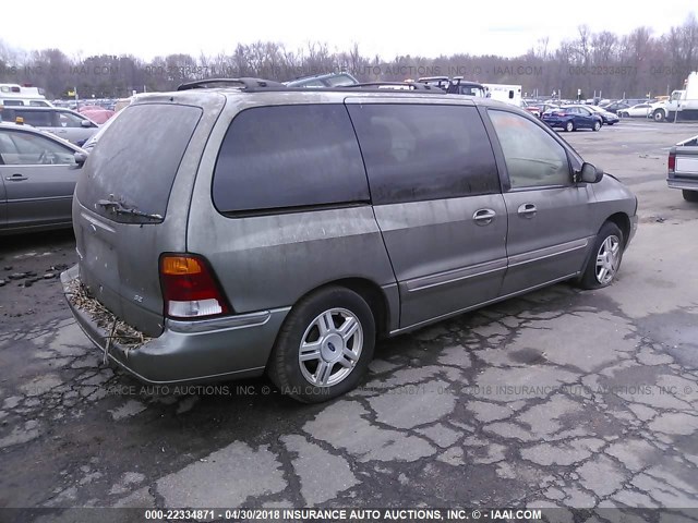 2FMZA52433BA06438 - 2003 FORD WINDSTAR SE GREEN photo 4