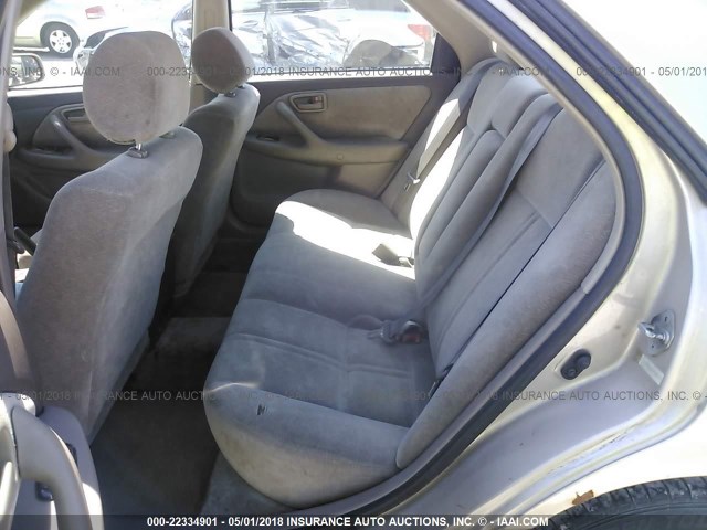 4T1BG22K2VU794249 - 1997 TOYOTA CAMRY CE/LE/XLE GOLD photo 8