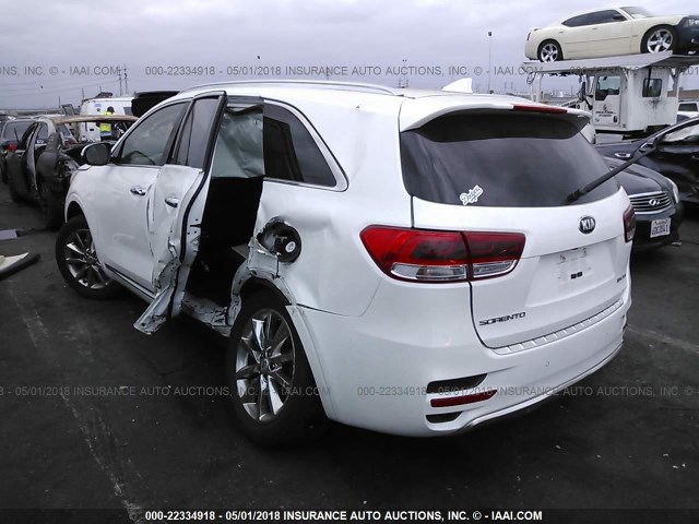 5XYPK4A57GG170001 - 2016 KIA SORENTO SX/SX LIMITED 白色 照片 3